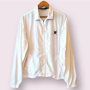 POLO BY RALPH LAUREN Vintage Lightweight Golf Crest Logo WIndbreaker Jacket